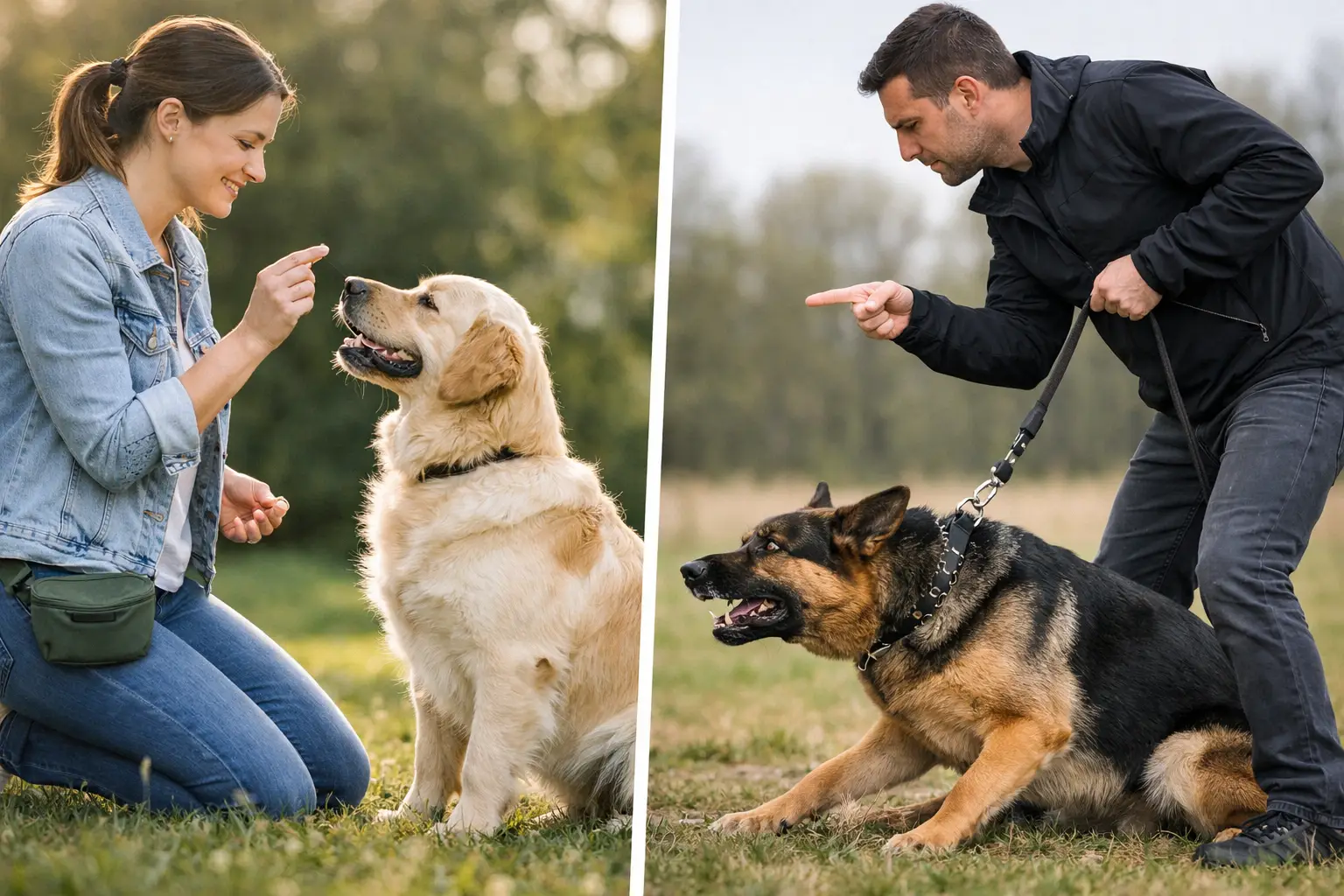 Belohnungsbasiertes oder aversives Hundetraining?